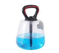 Water Fillable Kettlebell - Fillable Workout Weight, Space Saving Gym Kettlebell, Heavy Duty Hydration Adjustable | 18lbs Capacity for Arm Training Body Fitness Strength Exercise