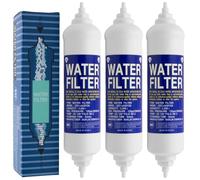 Water Filter 5231JA2012A | Pack de 3 - Filtro de agua compatible con LG frigorífico americano - Sustituye los modelos 5231JA2012B, BL9808, BL-9808 - Cartucho filtrante externo conexión roscada