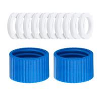 Water Filter Coupling, Bottle Filtration Adapter, 28mm External Thread Connector with Sealing Gaskets, Lightweight Heavy Duty Fitting, Ideal for Camping, Backpacking, Hiking, Trekking