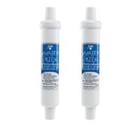 Water Filter DD-7098 | Paquete de 2 - Filtro de agua para frigorífico compatible con Balay, Siemens, Bosch, Neff frigoríficos - Cartucho externo para refrigerador americano