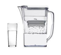 Water Filter Jug,Alkaline Water Filter Pitcher,2X 90 Day Filter Cartridge,3.2 Litre Capacity,Filtered Water Speed 2L/Min,Reduce Impurities And Scale in Water, Effectively Improve Odor, LJJY-KK