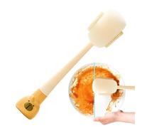 Water Flask Agitator - Slim Profile Dishware Tool, Versatile Mug Sponge, Portable Jar Cleaner, Detachable Bristle Head | Effective Kitchen Debris Removal Gear, Great for Glasswares Pots Vases