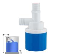 Water Float Valve, Auto Shut Off Valve, 4.33x2.36 Inches, Easy Installation Smart Precision Control Tool, Pipe Accessory for Garden, Fountain, Pond, Pool, Tank and Refill System