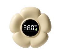 Water Gauge - Floating Temperature Reader, Floral Petal Monitor with Instant Heat Alert, Battery Operated Smart Sensor, Ideal for Infant Tubs Apartment Washroom Outdoor Hot Tubs Barhrooms