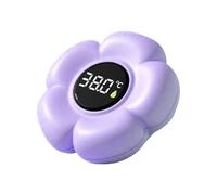 Water Gauge - Floating Temperature Reader, Floral Petal Monitor with Instant Heat Alert, Battery Operated Smart Sensor, Ideal for Infant Tubs Apartment Washroom Outdoor Hot Tubs Barhrooms