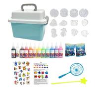 Water Gel Kit | DIY Water Pet Gel Set, Sea Creature Jelly Fun Sensory Toys | DIY Water Pet Gel Toy Set Kids Animal Magic Gel Water Pets For Boys Girls School Classroom Preschool Home Travel Birthday