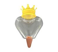 Water Globe, Crown Heart Shape Garden Waterer, 17,2 cm/6,77 Inches Automatic Irrigation Spike Device for Home Potting, Indoor Gardening Accessories Pp