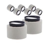 Water Grass Fixed Rings Aquarium Plant Holder Fish Shelter Simple Design 4.50X4.50X2.70CM 24Pcs