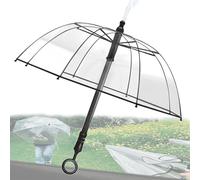 Water Gun Umbrella-Transparent Umbrella Squirt Gun-Shoots up to 27ft -Big-Capacity Dual-Use Rain Shelter & Water Blaster Toy for Outdoor Swimming Pool Beach Parties, Prank Games (1 PCS)