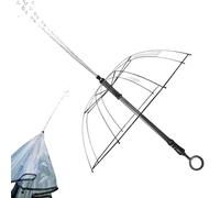Water Gun Umbrella - Transparent Umbrella Squirt Gun, Shoots Up to 27ft, for Water Fights, Summer Outdoor Swimming Pool Beach Parties (1 Pcs)