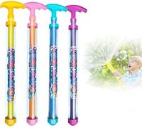 Water Guns Fireworks 4 Pack Multicolour, Easy to Fill, Large Range, for Children and Adults, Games in Pool, Beach, Garden, Outdoor Parties