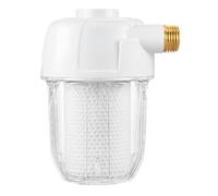 Water Heater Filter, Copper Pre-Filtration System, Anti-Scaling Sediment Trap, Easy-Install Design, Sturdy Housing, Featuring Pet/pc/copper Material, 3.27x4.92in