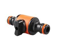 Water Hose Adapter - Strong Durrable Shut Off, Stable Abs Plasstic Tubing Connectors, Easy Tap Irrigation Watering Fittings, Duual Way Quick Release Split Joints - For Yard Outdoor Car Washes