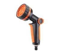 Water Hose Nozzle - 5 Patterns Sprinkler Attachment for High Pressure Spraying, Multi-Purpose Garden and Lawn Hose Nozzle for Car Washing, Plant Watering, Gardening, Outdoor, Dog Bathing