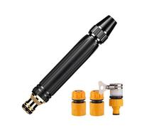 Water Hose Nozzle, Adjustable Washer Tool, Leak Proof with Strong Flow, Cleaning Spray with Quick Use, 2.01x1.69x0.83 inch Outdoor Supply, Utility for Home Yard Gardening Floor Bicycles Washing