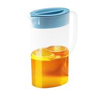 Water Jugs - Household Large Lemonade Kettle With Lid, Hot Cold Water Pitcher Drink Containers | Lemonade Container Kettle For Milk, V Shaped Spout Food Grade Juice Pitchers For Restaurant