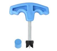 Water Line Perforator - Hose Puncture Implement, 3.94x3.39 inches Outdoor PVC Sprinkler, Vinyl Bore Channel Drilling Adapter | Piercing Poly Perforation Set Tool, Compact Metal Grip Manual Rapid
