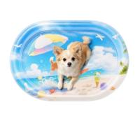 Water Mat For Cats - Cooling Inflatable Play Mat, Pet Water Cushion