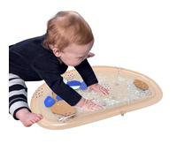 Water Mat, Inflatable Tummy Time Water Play Mat, Sensory Developmental Learning Toys for Toddler Boys, Bath Time, Easter Beach Activities, Infant Play Mat for Babies, Educational Playtime Toy