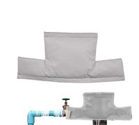 Water Meter Cover - Oxford Cloth Cotton Frost Proof Insulation Protector 57x27x2cm Reusable Shield, Winter Pipe Guard | Freeze Protection Cover for Homeowners Renters Residential Commercial Cold Weath
