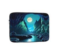Water Moon Cave - Funda para computadora portátil de 43.2 cm, apta para portátiles y tabletas