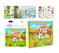 Water Painting Book - Reusable Drawing Arts Crafts Toy for Children | Magic Coloring Pages with Educational Design & Free Fun for Boys Girls Kids Ages 3 4 5 6 7 8 Learning Playtime