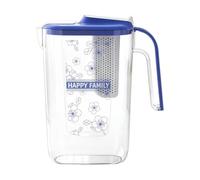Water Pitcher, 2200ML Fridge Drink Dispenser, Large Cold Beverage Container | Large Capacity Design, 2200ML Fridge Water Pitcher With Lid, Cold Drink Dispenser, for Kitchen Party Coffee Juice Milk