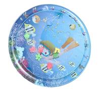 Water Play Mat, Comfortable Safe Colorful Inflatable Water Mat, Cute Sensory Tummy Time Play's Mats, Durrable Leakproof Activity Play Pad, Early Development Toy For Summer Indoor Outdoor Parent