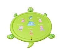Water Play Pad | 83.9in Non-Slip Cute Turtle Pool Games |