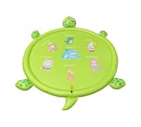 Water Play Pad | 83.9in Non-Slip Cute Turtle Pool Games | Water Play Mat S