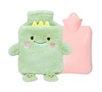 Water Pouch - PVC Plush 16 cm Size, Plush Cover, Detachable Design | Leak-Proof Bag, Heat Pack For Family Use, Students, Adults, Men, Women, Home, Indoor Office, Study, Winter Warmth