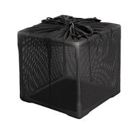 Water Pump Filter Bag | Media Bag - Anti-Clogging Mesh With Drawstring Cover Screen For Fountain Aquarium Fish Tank Outdoor Backyard
