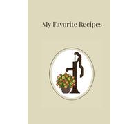 Water Pump My Favorite Recipes: Inside features a signature page, 120 lined and numbered pages to add recipes, and an index in the back to record where each recipe is.