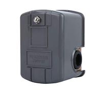 Water Pump Pressure Control Switch | 0.8-1.6 Bar Adjustable for Unmanned Control | ZG1 / 4 Thread Fits Auto - Priming Pumps/Jet Pumps/Garden Pumps | 110-230V, IP20
