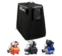 Water Pump Protective Cover - Heavy Duty Waterproof Shield, 29 x 19 Inch Cover with Carry Handle | Garden Yard Irrigation System Outdoor Equipment Protection, Dust Rain Sun Guard for Pumps