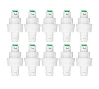 Water Purifier Pressure Regulator 10Pcs | 0.2-0.3Mpa PP DN8 Fitting Helps Avoid Bursting/Leaks | Quick Connect Valve Replacement for Home Appliances