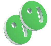 Water Resistance Hand Discs - Foam Aquatic Exercise for Training Equipment Set | Swimming Fitness with Hand Held Drag, Pads for Pool Workout Strength Conditioning Sports Training