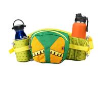 Water Resistant Waist Fanny Pack, Outdoor Travel Running Pouch, Comfortable Sports Running Belt, All Purpose Running Waist Bag 6.3x22.44x3.15 for Climbing, Outdoor (Coffee, Yellow)