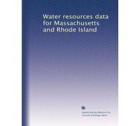 Water resources data for Massachusetts and Rhode Island: Volume 5