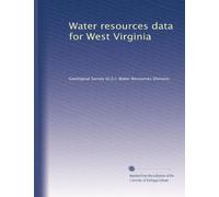 Water resources data for West Virginia: Volume 3