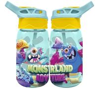 WATER REVOLUTION Botella cantimplora infantil de tritan 500ml en caja Monsterland'