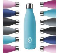 water revolution Botella FC-CR0128 Termo INOX.Premium500ml Turquesa, Aluminio, Grande