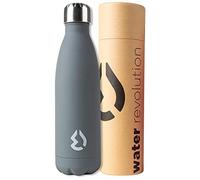 water revolution Botella FC-CR0129 Termo INOX. Premium 500ml Gris, Aluminio, Grande