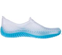 Cressi Water Shoes Escarpines para Todo Tipo de Deportes Acuáticos Juventud, Unisex, Transparente/Azul Claro, 31/32