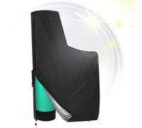 Water Softener Protective Cover - Zippered Heavy-Duty Oxford Fabric, Four Season Weatherproof Shield, Reusable Outdoor Cover for Water Softener Tank | Garden Patio Home Appliance Protection