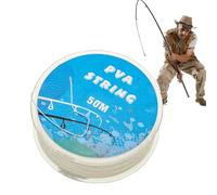 Water Soluble Fishing Lines, Fishing String Tape, Casting Tackle Tool, Easy Dissolving Gear, 2,56 x 2,56 x 0,98 pulgadas, Ideal para Fishermen, Pond, Lake, River, Sea, Saltwater