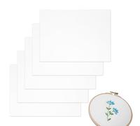 Water Soluble Stencils - Craft Embroidery Templates | Fiber Material, 21x29.7cm Size, Sewing Quilting Pattern Aid, Reusable Hand Embroidery Tool, DIY Artistic Stitching Accessory