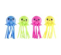 Water Splash Balls, Jellyfish Squirt Toys, Pool Game Balls, 4-Piece Soft Set Sea Creature Design, for Outdoor Beach Party Summer Pool Games Backyard Water Fun Kids Adults Yard Play Gift Fun Toy