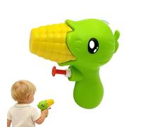 Water Spray Toy - ABS 9.8x5.2x10.5cm | Interactive Corn Beach Games, Kids Summer Water Squirt Sprayer, Portable Waters Toy | Summer Play