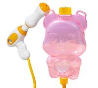 Water Spray Toy - Pull Out Backpack Squirter, portátil Summer Splash Shooter | Equipo de juego ligero al aire libre | Bomba de agua duradera | Kids Swimming Pool Spray Toy for Party Park C